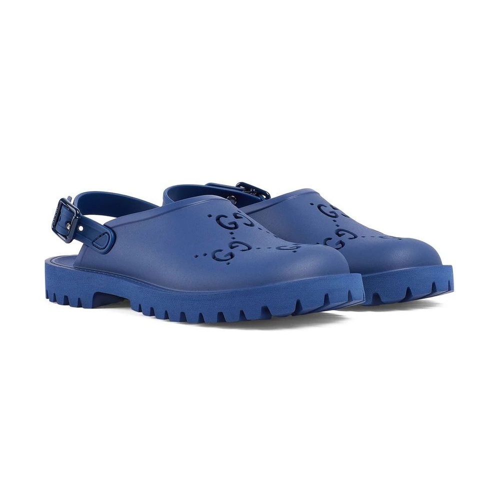 CHILDREN'S CUT-OUT GG SANDAL
SIZE 27. (US10.5)